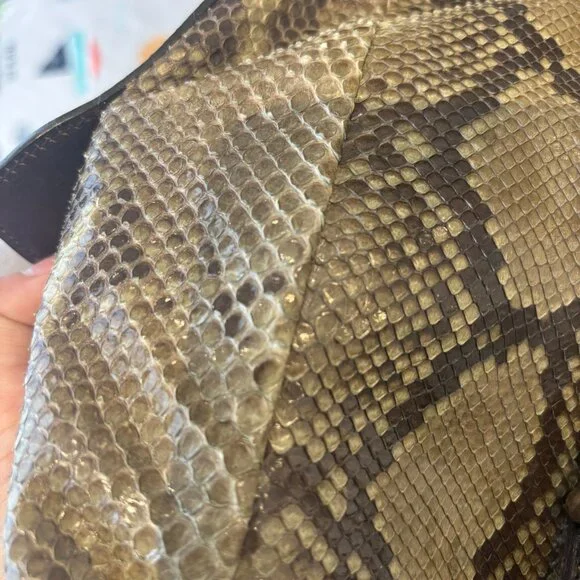 Prada Python Swarovski Shoulder Bag BL0579 Pitone Pietre - Picture 10 of 12